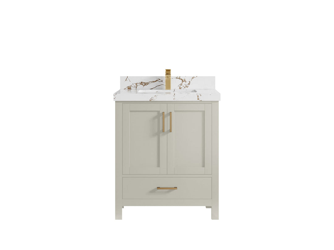 Malibu 30 in. W x 22 in. D Single Sink Bathroom Vanity - Willow Bath and Vanity