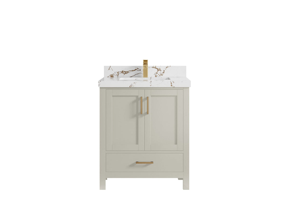Malibu 30 in. W x 22 in. D Single Sink Bathroom Vanity - Willow Bath and Vanity