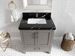 Malibu 30 in. W x 22 in. D Single Sink Bathroom Vanity - photo 8