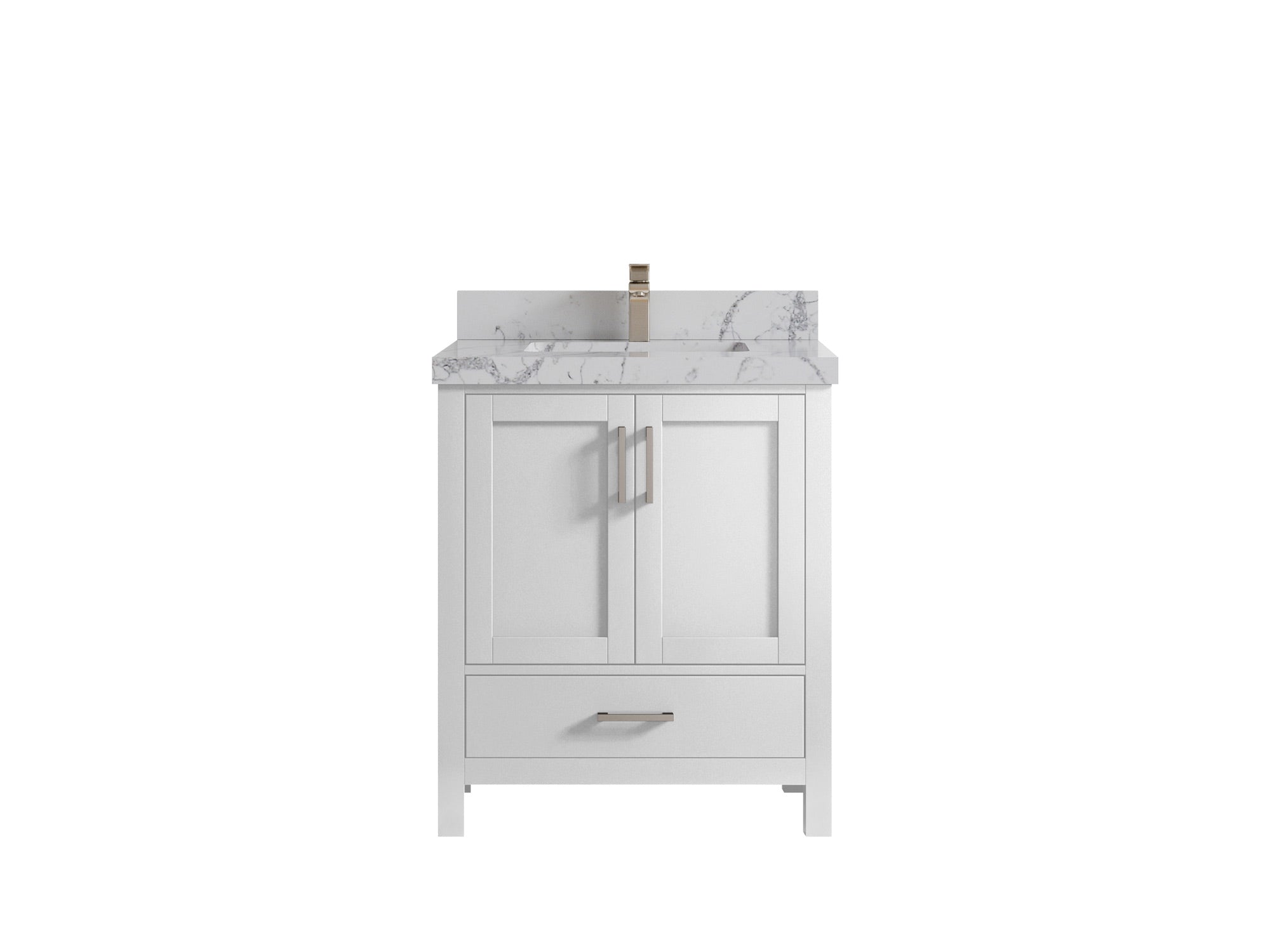 Malibu 30 in. W x 22 in. D Single Sink Bathroom Vanity - Willow Bath and Vanity