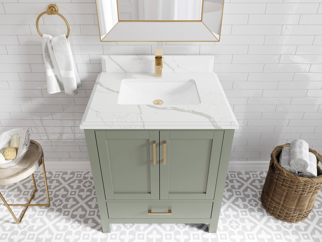 Malibu 30 in. W x 22 in. D Single Sink Bathroom Vanity - Willow Bath and Vanity