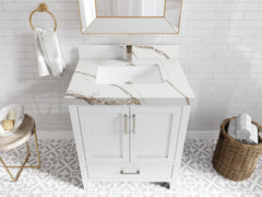Malibu 30 in. W x 22 in. D Single Sink Bathroom Vanity - photo 16