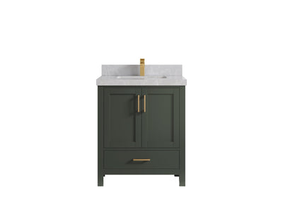 Malibu 30 in. W x 22 in. D Single Sink Bathroom Vanity - Willow Bath and Vanity