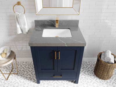 Malibu 30 in. W x 22 in. D Single Sink Bathroom Vanity - Willow Bath and Vanity