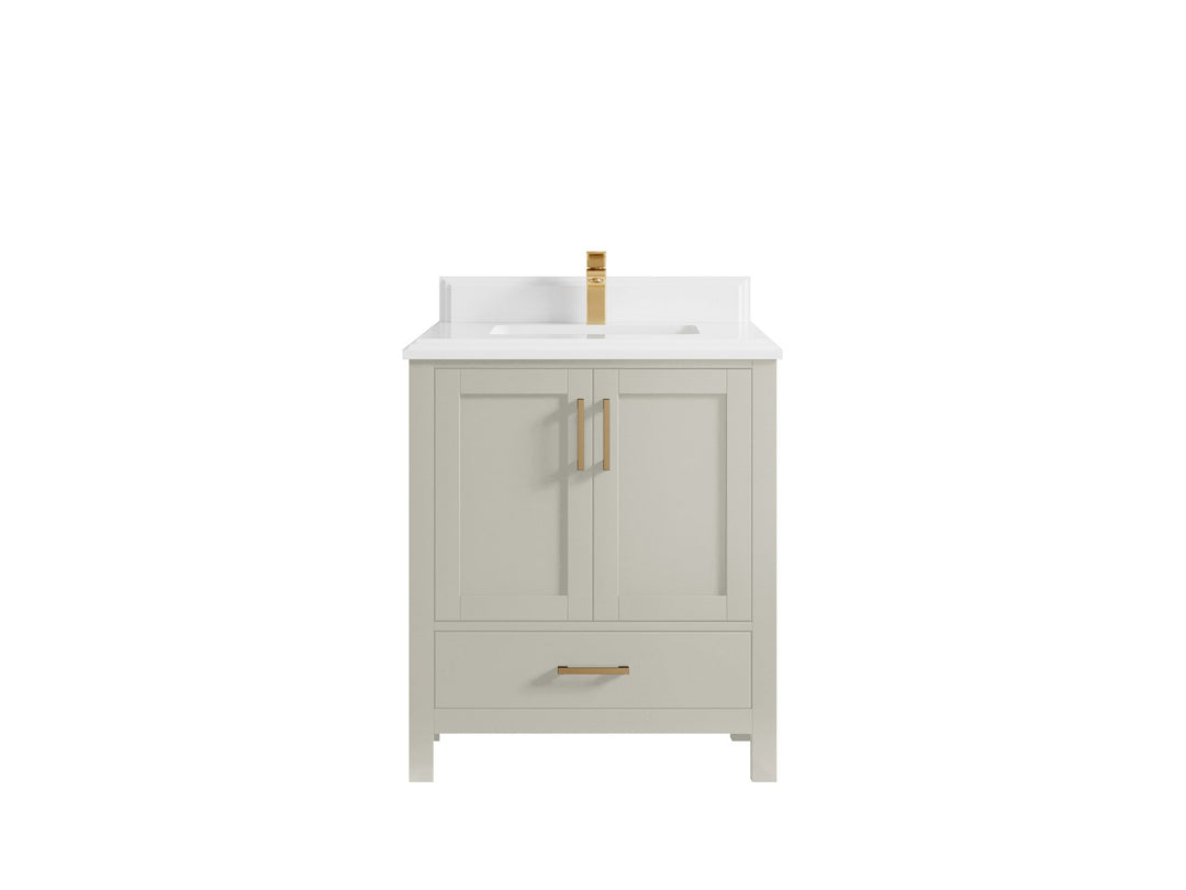 Malibu 30 in. W x 22 in. D Single Sink Bathroom Vanity - Willow Bath and Vanity