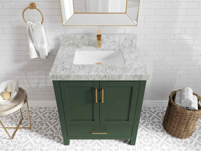 Malibu 30 in. W x 22 in. D Single Sink Bathroom Vanity - Willow Bath and Vanity
