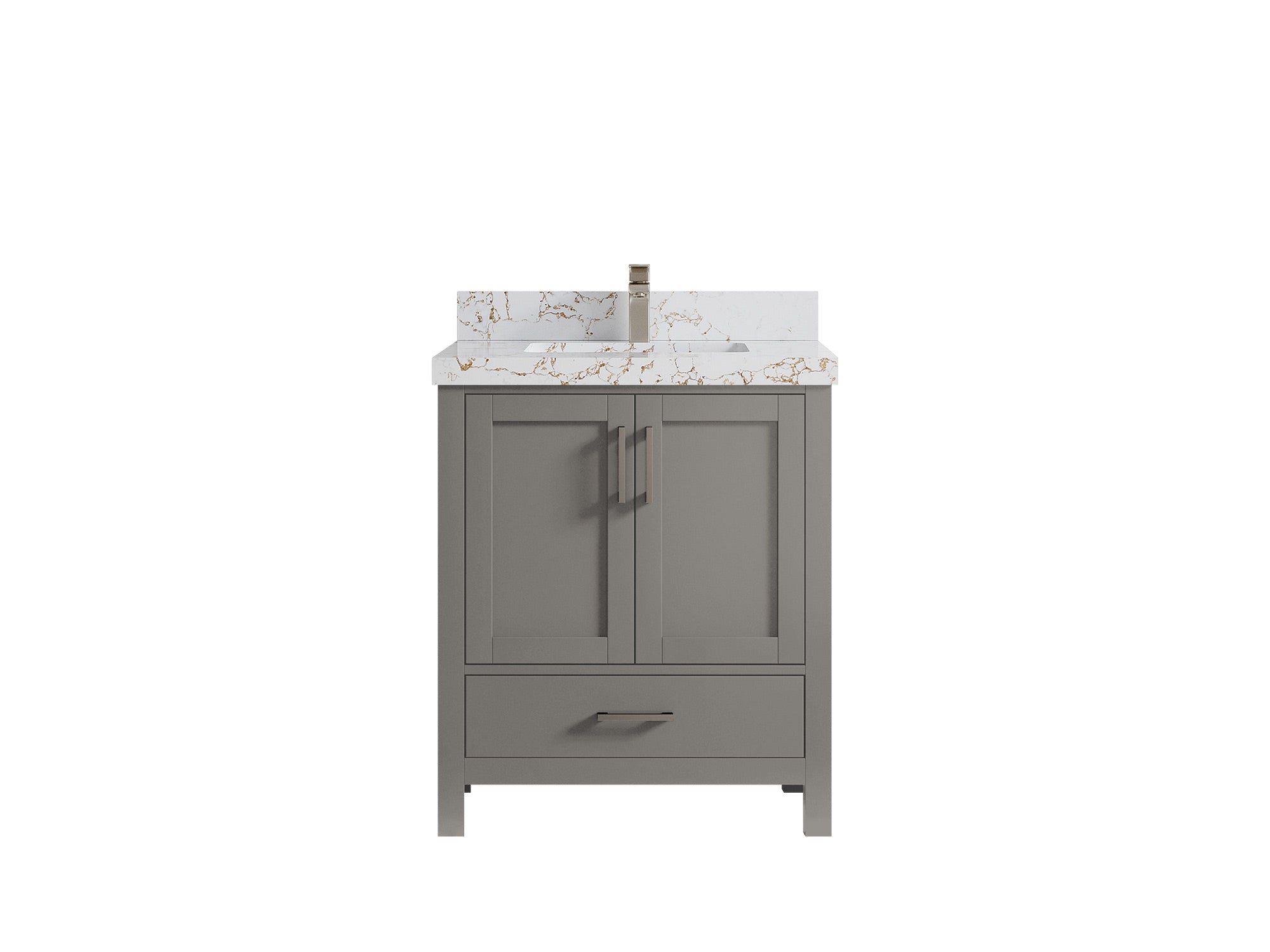 Malibu 30 in. W x 22 in. D Single Sink Bathroom Vanity - Willow Bath and Vanity