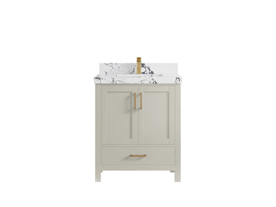 Malibu 30 in. W x 22 in. D Single Sink Bathroom Vanity - Willow Bath and Vanity