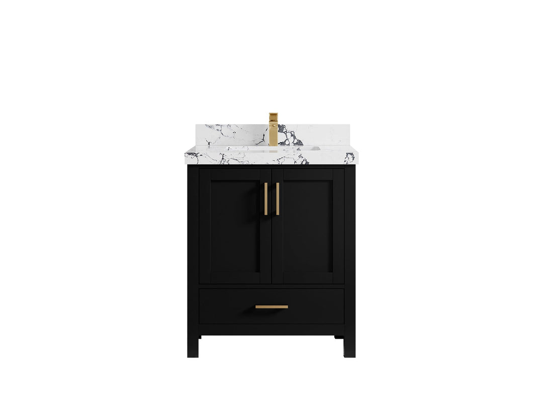 Malibu 30 in. W x 22 in. D Single Sink Bathroom Vanity - Willow Bath and Vanity