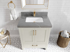 Malibu 30 in. W x 22 in. D Single Sink Bathroom Vanity - photo 32