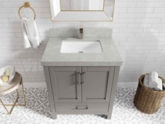 Malibu 30 in. W x 22 in. D Single Sink Bathroom Vanity - photo 32