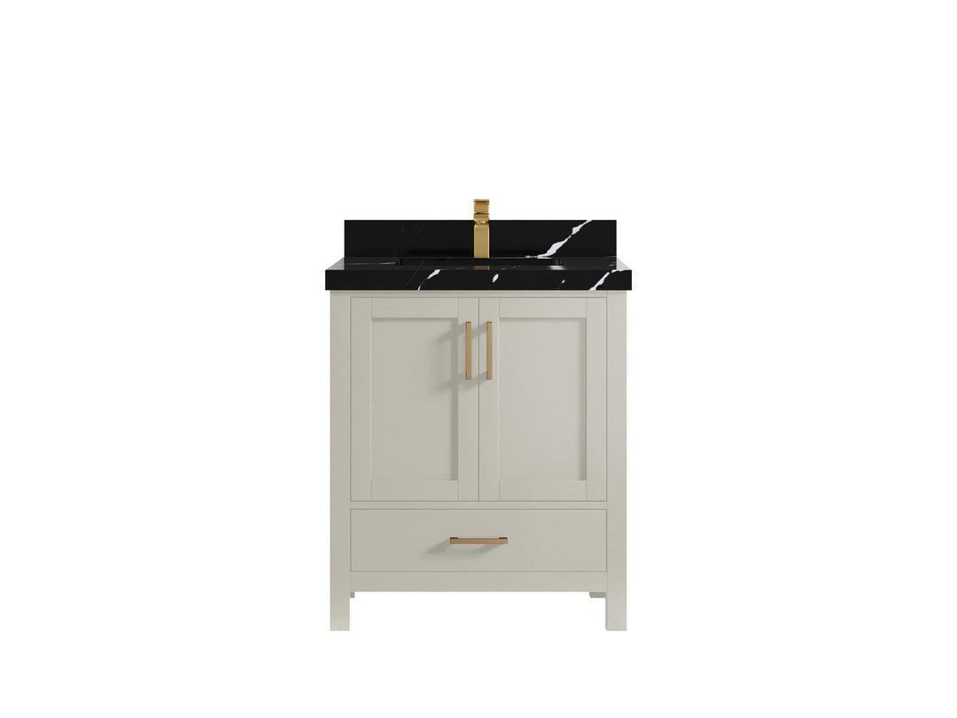 Malibu 30 in. W x 22 in. D Single Sink Bathroom Vanity - Willow Bath and Vanity