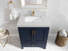 Malibu 30 in. W x 22 in. D Single Sink Bathroom Vanity - photo 12