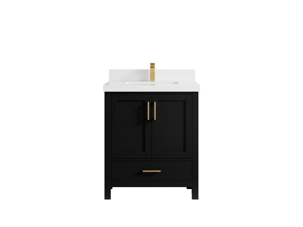 Malibu 30 in. W x 22 in. D Single Sink Bathroom Vanity - Willow Bath and Vanity
