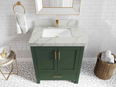 Malibu 30 in. W x 22 in. D Single Sink Bathroom Vanity - photo 42