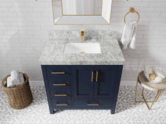 Malibu 36 in. W x 22 in. D with Center Sink Bathroom Vanity - photo 10