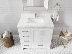 Malibu 36 in. W x 22 in. D with Center Sink Bathroom Vanity - photo 18