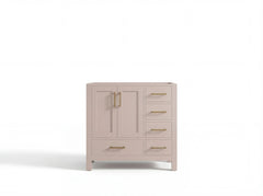 Malibu 36 in. W x 22 in. D Bathroom Vanity Center Sink - photo 3