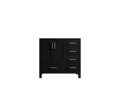 Malibu 36 in. W x 22 in. D Left Offset Sink Bathroom Vanity - photo 6