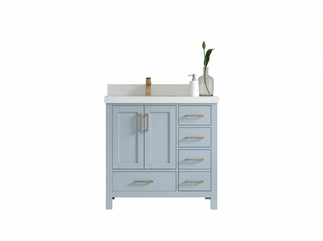 Blue Bathroom Vanity - photo 12