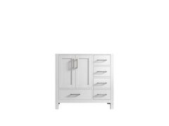 Malibu 36 in. W x 22 in. D Left Offset Sink Bathroom Vanity - photo 6