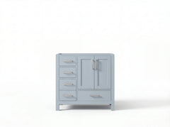 Malibu 36 in. W x 22 in. D Right Offset Sink Bathroom Vanity - photo 3