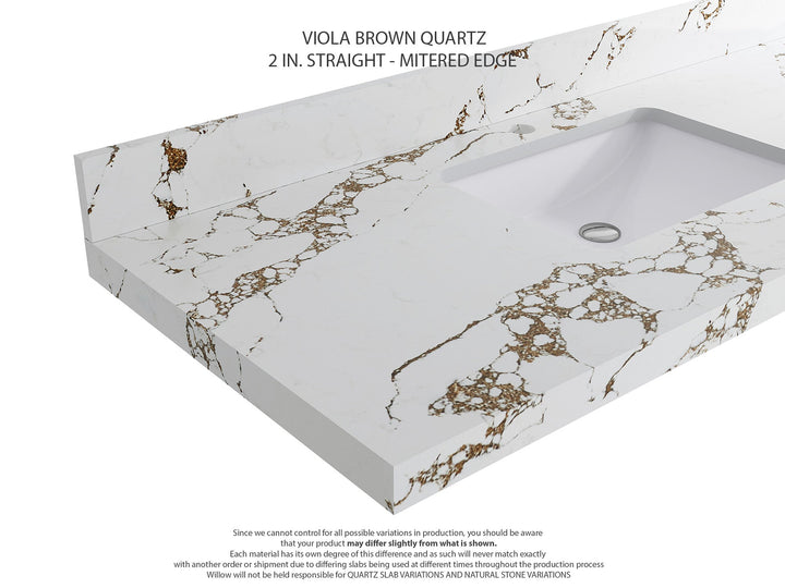 Malibu 36 in. W x 22 in. D with Center Sink Bathroom Vanity - photo 18