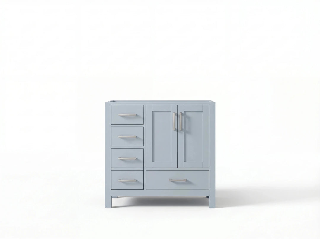 Malibu 36 in. W x 22 in. D with Center Sink Bathroom Vanity | 
              
                Blue Heather
                
                  
             - MLB_BLU_CA_LZ_36CR - photo №27