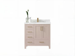 Malibu 36 in. W x 22 in. D with Center Sink Bathroom Vanity - photo 1