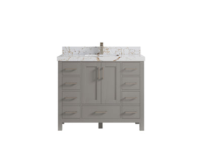 Malibu 42 in. W x 22 in. D Single Sink Bathroom Vanity - Willow Bath and Vanity