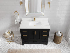 Malibu 42 in. W x 22 in. D Single Sink Bathroom Vanity - photo 16