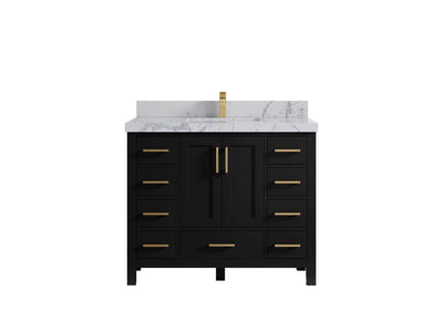 Malibu 42 in. W x 22 in. D Single Sink Bathroom Vanity - Willow Bath and Vanity