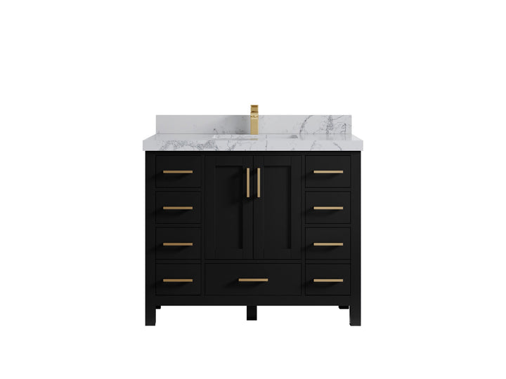 Malibu 42 in. W x 22 in. D Single Sink Bathroom Vanity - photo 43