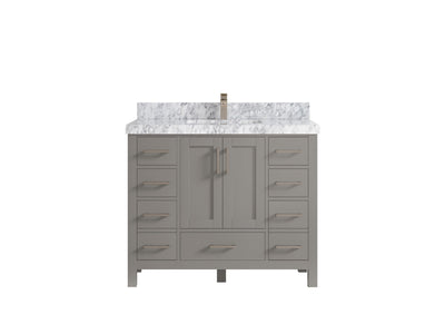 Malibu 42 in. W x 22 in. D Single Sink Bathroom Vanity - Willow Bath and Vanity