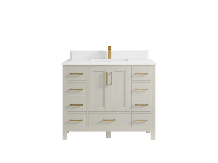 Malibu 42 in. W x 22 in. D Single Sink Bathroom Vanity - photo 43