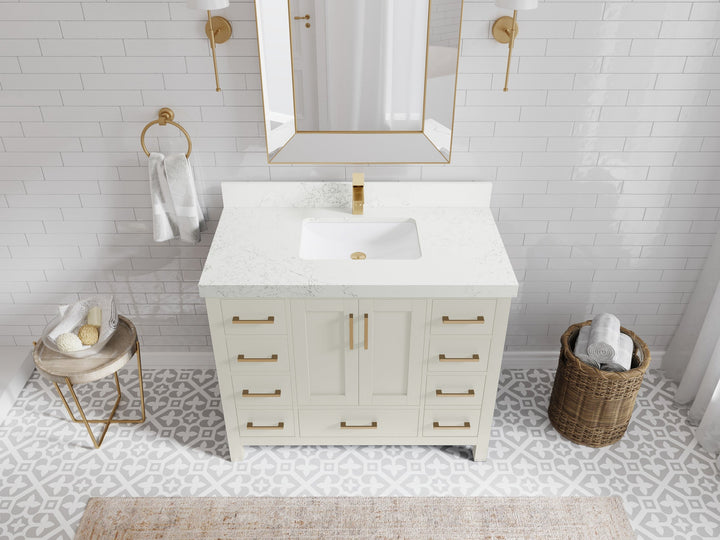 Malibu 42 in. W x 22 in. D Single Sink Bathroom Vanity - photo 26