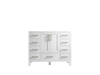 Malibu 42 in. W x 22 in. D Single Sink Bathroom Vanity - Willow Bath and Vanity