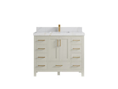 Malibu 42 in. W x 22 in. D Single Sink Bathroom Vanity - photo 21