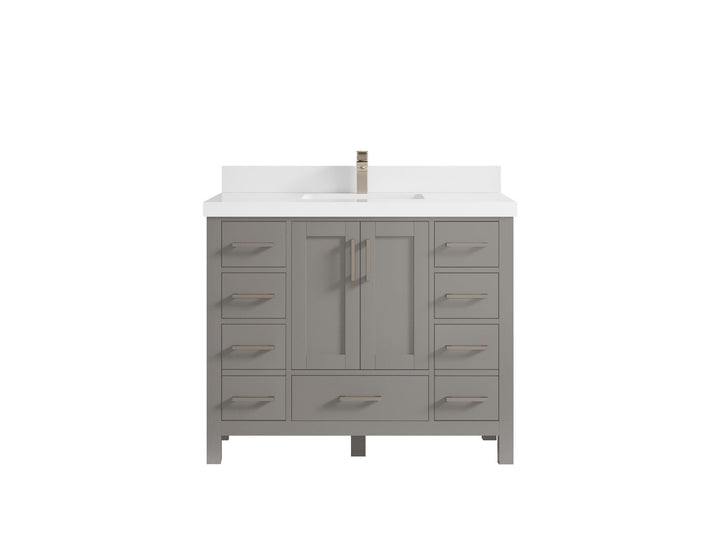 Malibu 42 in. W x 22 in. D Single Sink Bathroom Vanity - photo 43