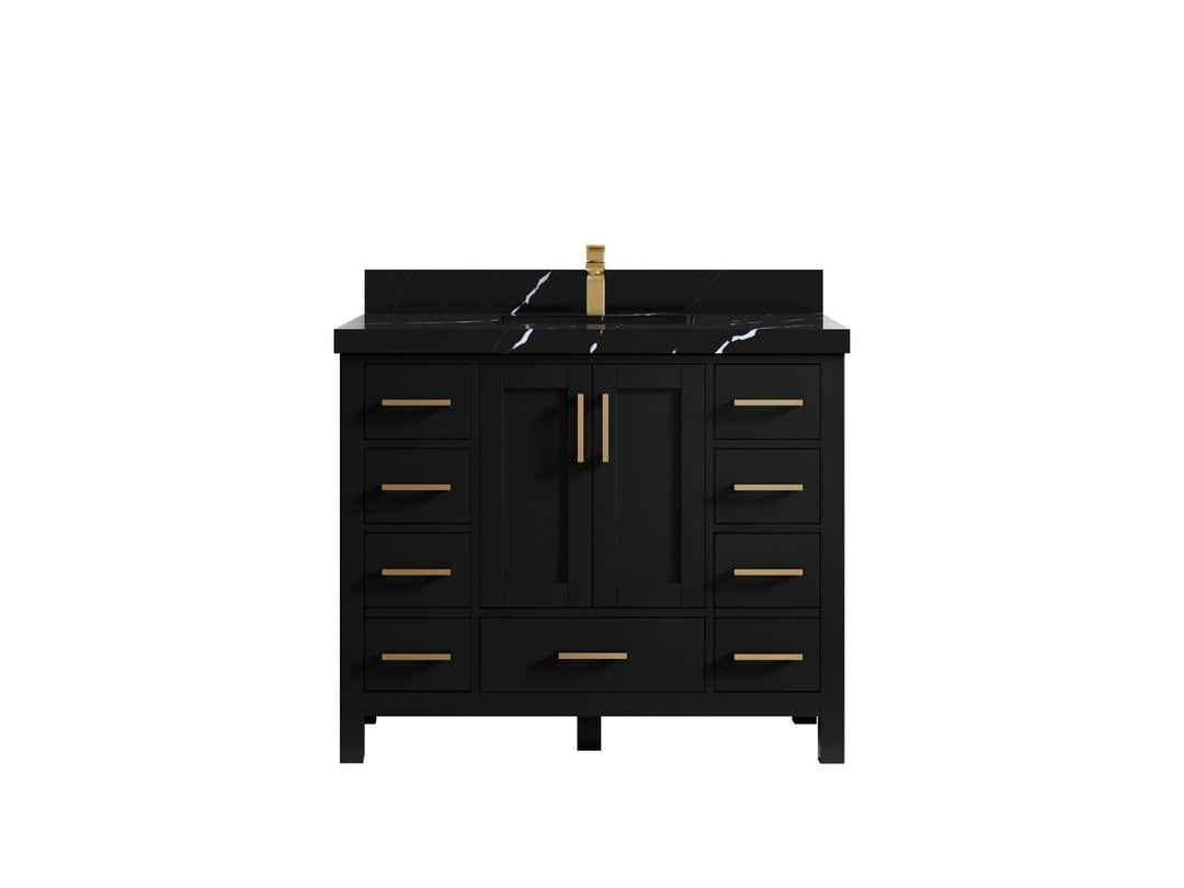 Malibu 42 in. W x 22 in. D Single Sink Bathroom Vanity - Willow Bath and Vanity
