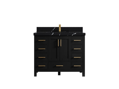 Malibu 42 in. W x 22 in. D Single Sink Bathroom Vanity - Willow Bath and Vanity