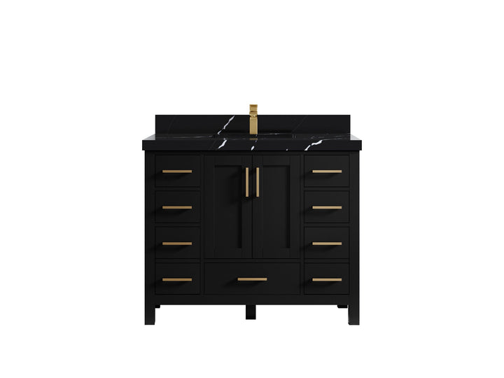 Malibu 42 in. W x 22 in. D Single Sink Bathroom Vanity - photo 9