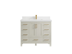 Malibu 42 in. W x 22 in. D Single Sink Bathroom Vanity - photo 41