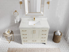 Malibu 42 in. W x 22 in. D Single Sink Bathroom Vanity - photo 18