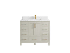 Malibu 42 in. W x 22 in. D Single Sink Bathroom Vanity - photo 25