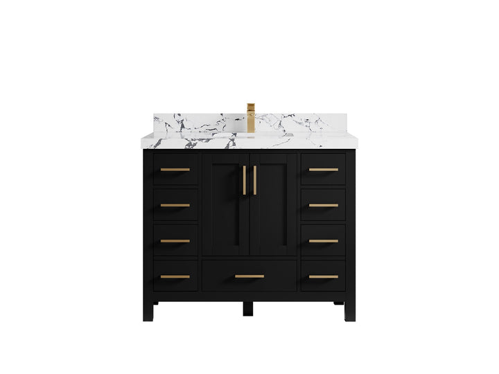 Malibu 42 in. W x 22 in. D Single Sink Bathroom Vanity - photo 41