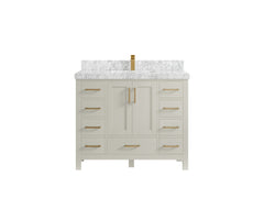Malibu 42 in. W x 22 in. D Single Sink Bathroom Vanity - photo 11