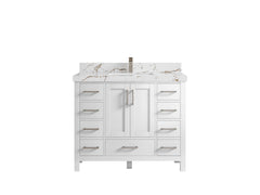 Malibu 42 in. W x 22 in. D Single Sink Bathroom Vanity - photo 37