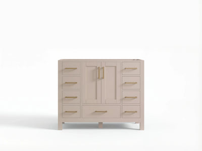 Malibu 42 in. W x 22 in. D Single Sink Bathroom Vanity - Willow Bath and Vanity