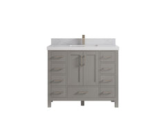 Malibu 42 in. W x 22 in. D Single Sink Bathroom Vanity - photo 1